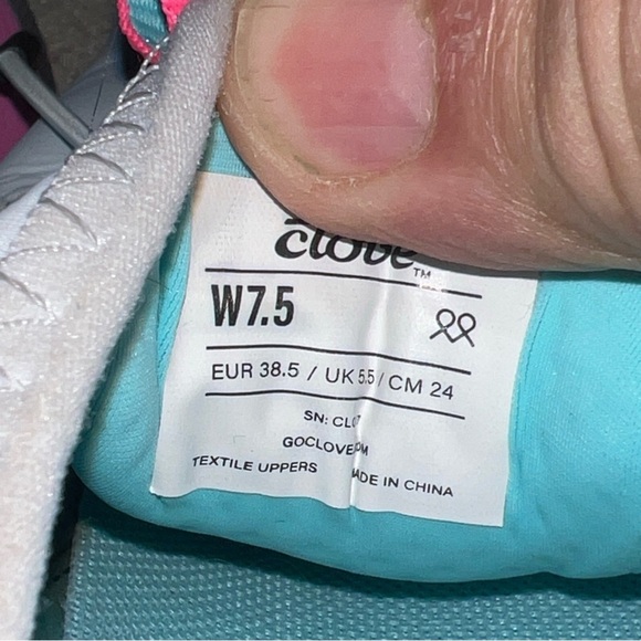 Clove Comfort Nursing / Healthcare Shoes Electron Rose Women size 7.5M Neon Pink - Picture 11 of 11